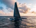The "SVR Lazartigue" started the record attempt around twelve hours after "Sodebo Ultim 3".
