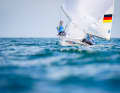 Simon Diesch und Anna Markfort im 470er-Mixed