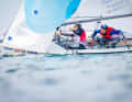 Malte und Anastasiya Winkel im 470er-Mixed