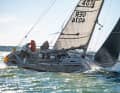 More of a struggle than a pleasure: a trip in strong winds on the ex-"New Yorker" off Amsterdam.