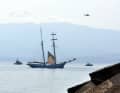"Sir Robert Baden Powell" martedì mattina presto, dopo che il capitano tedesco e il suo primo ufficiale avevano trovato 15 persone in una zattera di salvataggio.
