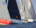 An der Startlinie der Nordseewoche geht es hoch her