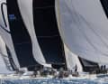Die imposante ClubSwan-50-Flotte.