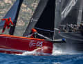 Hendrik Brandis' "Earlybird" sailed into second place ahead of Bonifacio.