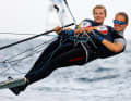 Führten nach zwei 49er-FX-Rennen: Maru Scheel und Freya Feilcke vom Kieler Yacht-Club