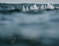 The 470 Mixed World Championship fleet off Gdynia.