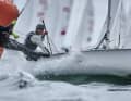Simon Diesch und Anna Markfort starten am Samstag als Spitzenreiter ins Medaillenfinale der 470er-Mixed-WM