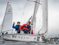 The defending champions Silke Basedow and Nadine Löschke