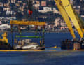 According to media reports, the salvage costs are estimated at 30 million euros. Planning the complex salvage operation took months. | Petyx