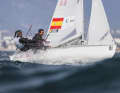 Spaniards Jordi Xammar and Nora Brugman sailed to world championship gold in the Balearic Islands