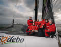 The crew started the Jules Verne Trophy hunt on 20 December full of hope.