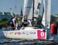 Segeln im Helga Cup bedeutet auch Sport in einem bildschönen Stadtstadion.
