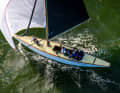 The well-known Spanish six-man "Bribon" won the classic classification for Real Club Nautico Sanxenxo at the World Championships in New York.