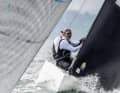 Unlike in many other regatta classes: Markus Wieser is the tactician on "Momo II", but also looks after the forecastle.