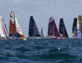 Am 21. September war die Mini-Flotte vor Les Sables-d'Olonne gestartet.