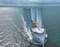 The four sails can be adjusted separately.