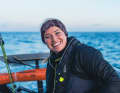 Lina Rixgens, when she was still travelling solo