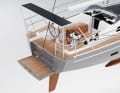 The stern is closed, but there is still a bathing hatch