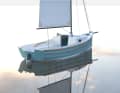 Lots of deck space, a high bow and a clinker look. Swallow Yachts follows its unmistakable brand DNA in terms of design