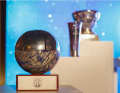 These are the trophies at stake in the vote for World Sailor of the Year