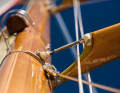 The rig is made of wood, but ultra-modern and carefully calculated by Juliane Hempel.