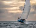 Die Flugphase ist zumindest bei relativ flacher See extrem stabil  
