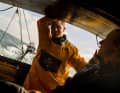 "Guyot"-Skipper Benjamin Dutreux