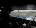 View from the stern of "Guyot"