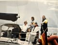 Hier mit der Familie auf Segeltour