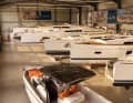 Vista dello showroom prima dell'apertura nel marzo 2024