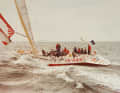 Inizialmente, hanno navigato su diversi yacht tra i 51 e gli 84 piedi.