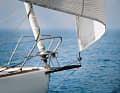 A bowsprit allows for larger sails, and on certain courses the jib can be furled in addition to the code