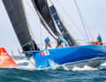 Die Maxi "Deep Blue" bei der Markenrundung