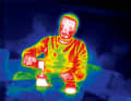 Hot drinks in a thermal image: infrared technology shows temperature differences at a glance