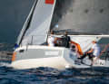 Die Bente 28 bei den Sichtungen zu Europas Yacht des Jahres