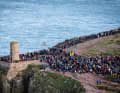 Thousands of sailing enthusiasts bid farewell to the soloists