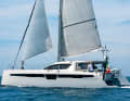 C-Cat 48: The Italian brand has inherited the C in its name and the DNA of Comet. It also wants to cater for owners who are demanding in terms of sailing and aesthetics - and has everything it takes to do so. Data: Hull length 14.80 m, beam 7.30 m, draught 2.20 m, weight 9.7 tonnes, sail area 133 m², STZ 5.4; www.c-catamarans.com