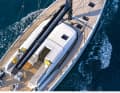 A crew of three set sail to inspect the boat and then transfer it to Dartmouth Cove in Nova Scotia