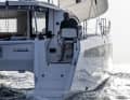 The hulls are conspicuously narrow, which is at the expense of living space