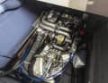 The diesel engine is located deep underneath, making it difficult to maintain
