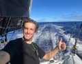 Führte bist zur Zielgeraden, musste sich aber mit Platz 2 begnügen: Charlie Dalin, der Imoca-Dominator des Jahres
