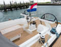 Das vordere Cockpit liegt tiefer 