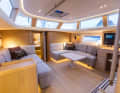 The superstructure is glazed all round