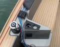 Halyards and sheets are led to the steering positions