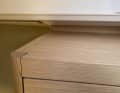 In the fore and aft ship, Dufour has saved the sling moulding above the lockers - nothing can be stored there at sea