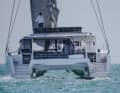 Clear statements: wide hulls, high deckhouse. The concept is designed to maximise volume