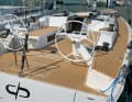 Six winches and plenty of space in the cockpit provide a good basis for active sailing