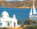 In the land of chapels: The small places of worship can be seen on every islet