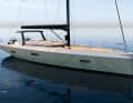 Ice 62 Targa: Das neueste Modell der italienischen Yachtmanufaktur bietet alles, was das Herz begehrt – und mehr. Unter Maschine soll die Ice bis zu 12 Knoten loggen und auch unter Segeln leicht ins Gleiten kommen. Mast, Baum, Targabügel, Deck und weite Teile des Rumpfs: Kohlefaser. Daten: Rumpflänge 17,99 m, Breite 5,20 m, Tiefgang 2,30–3,90 m, Gewicht 19,9 t, Segelfläche 240 m², STZ 5,7; www.iceyachts.it 