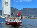 Simon Curwen is the first to reach Cape Town